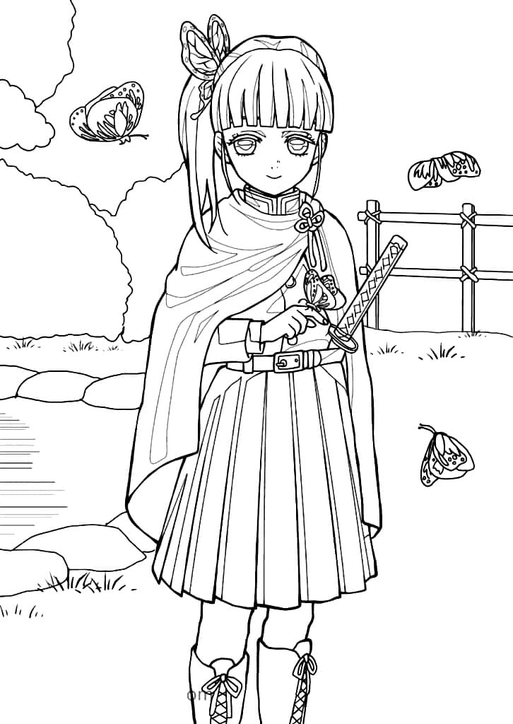 Kanao Trong Anime Thanh Gươm Diệt Quỷ