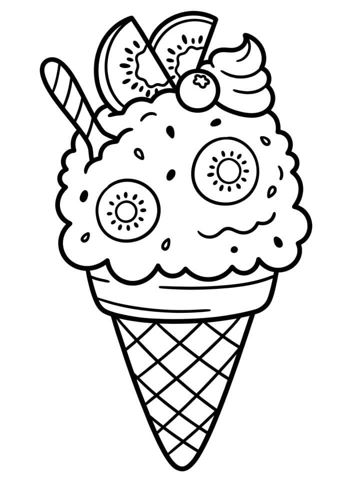 Kem Trái Cây Rực Rỡ