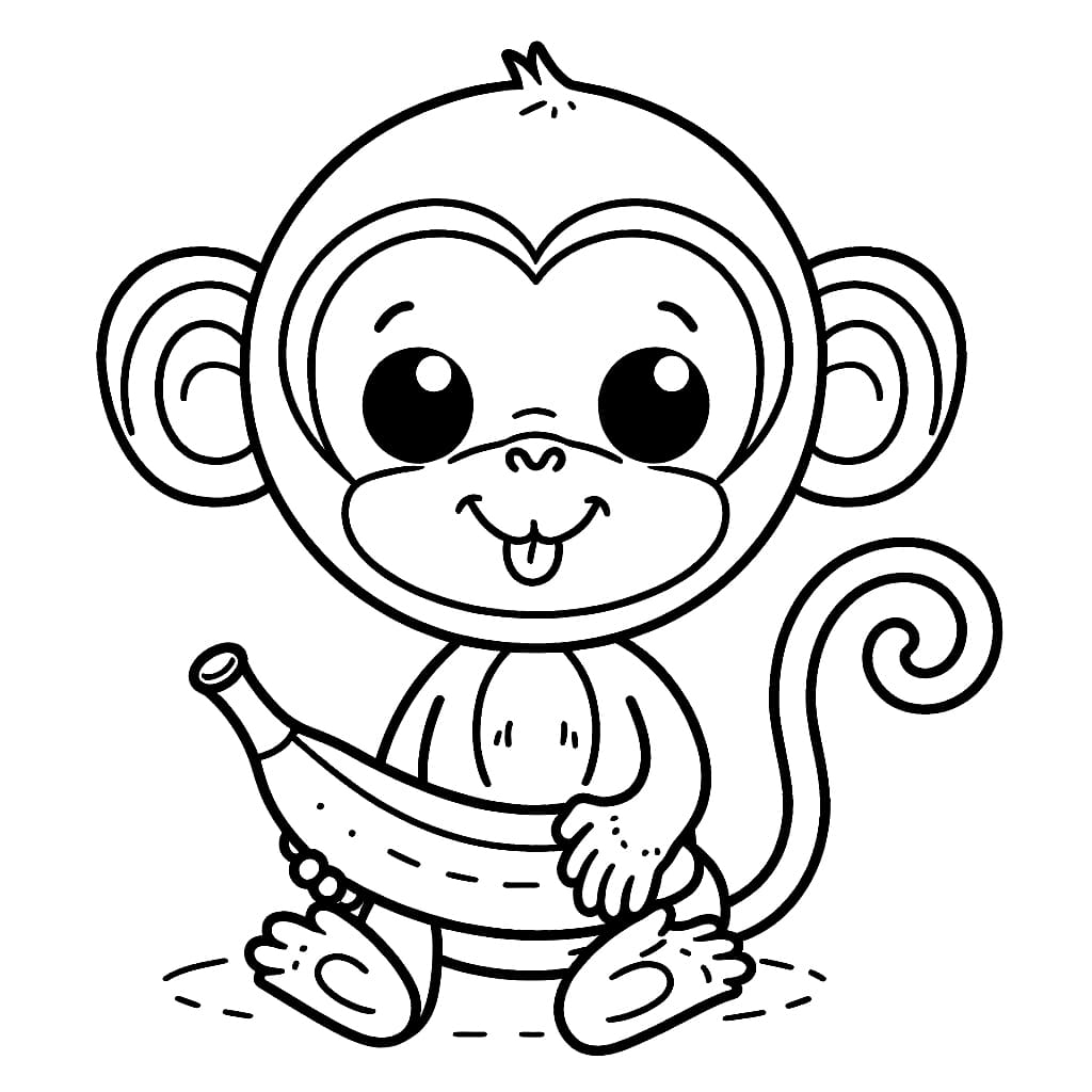 Khỉ Và Quả Chuối