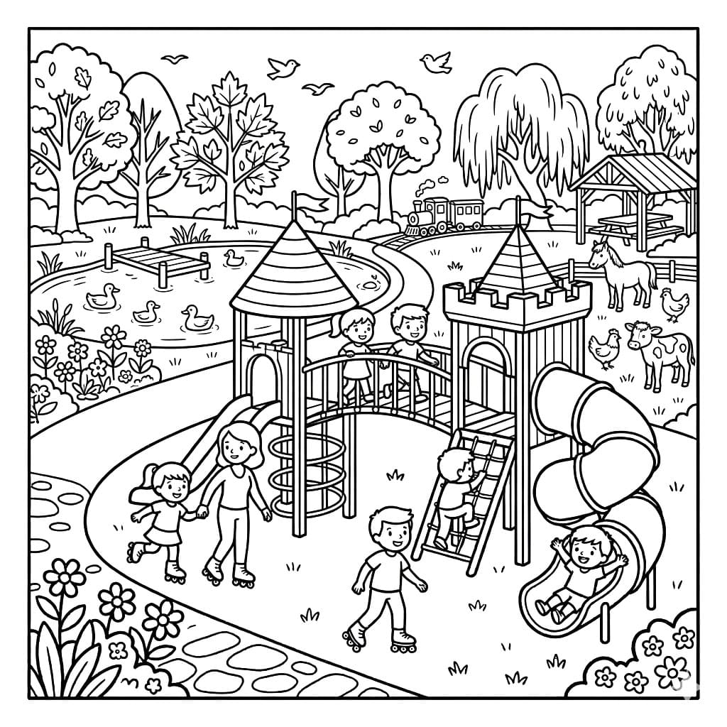 Khu Vui Chơi Ngoài Trời