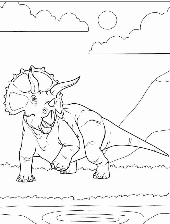 Khủng Long Ba Sừng Rất Đẹp