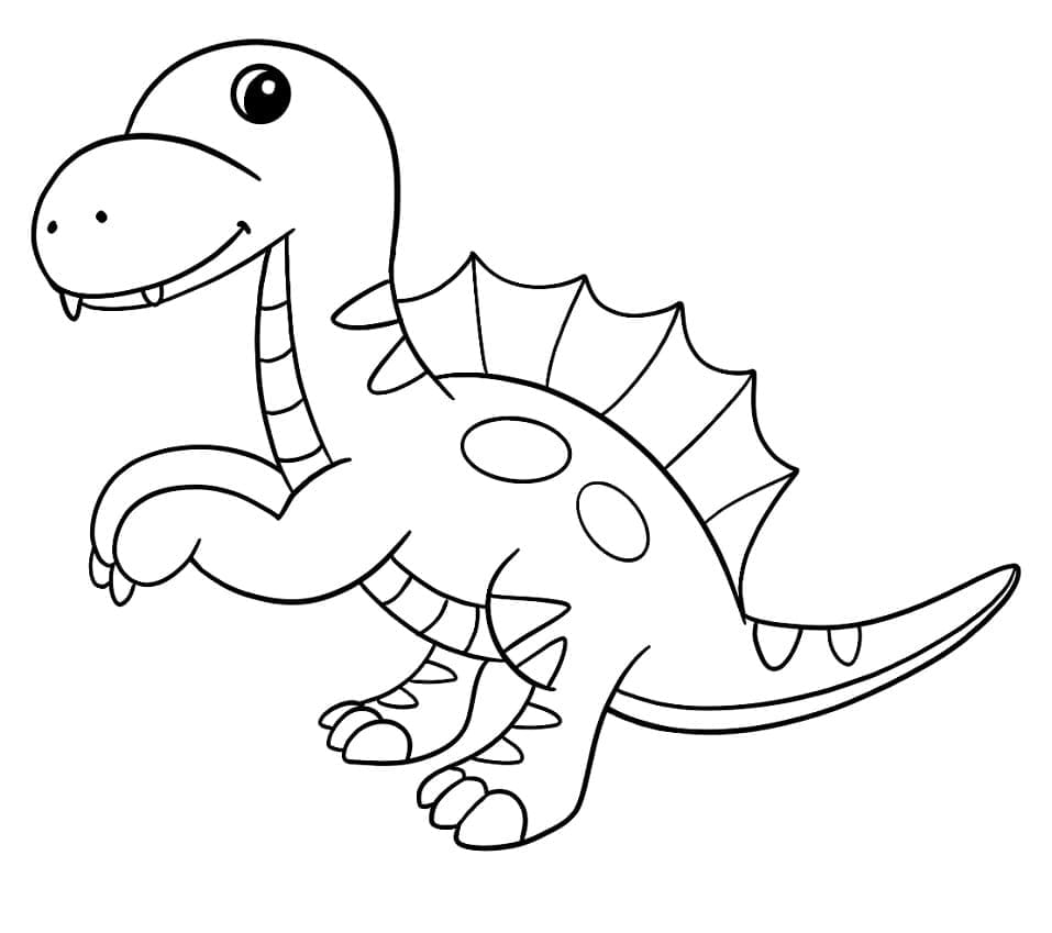 Khủng Long Spinosaurus Cute