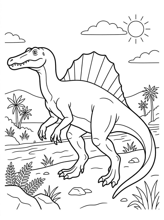 Khủng Long Spinosaurus Đẹp