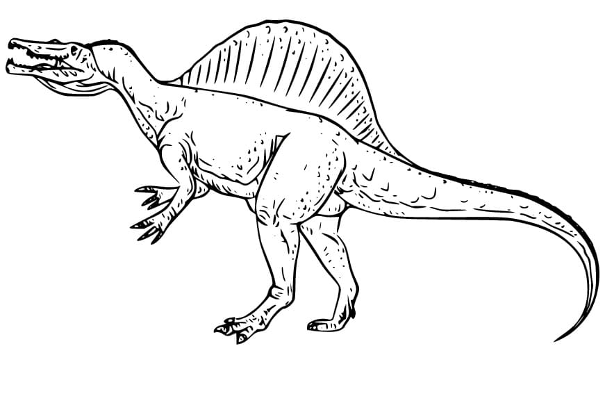 Khủng Long Spinosaurus Hoang Dã
