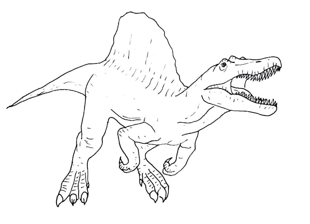 Khủng Long Spinosaurus Tấn Công