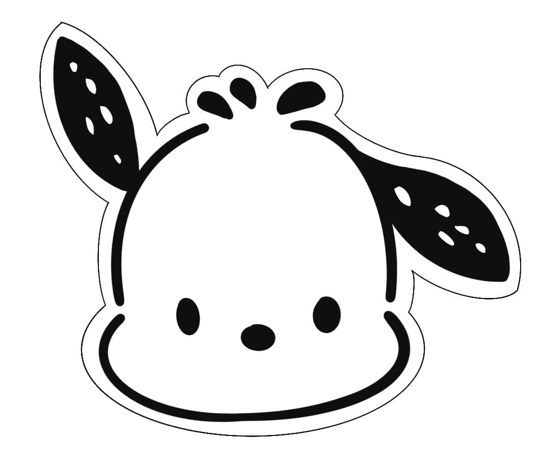 Tô màu Khuôn Mặt Pochacco Khuôn Mặt Pochacco