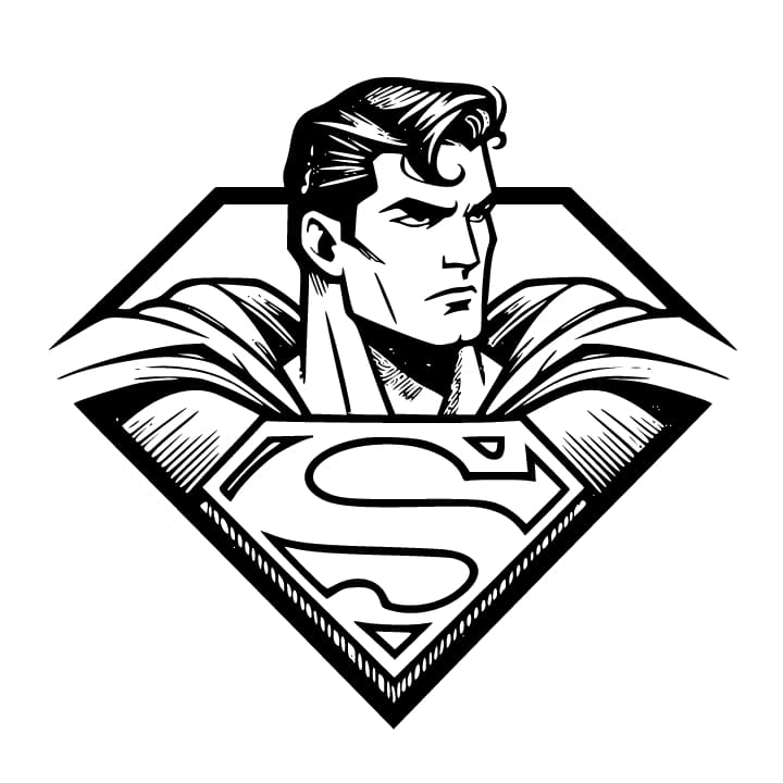 Khuôn Mặt Siêu Nhân Superman