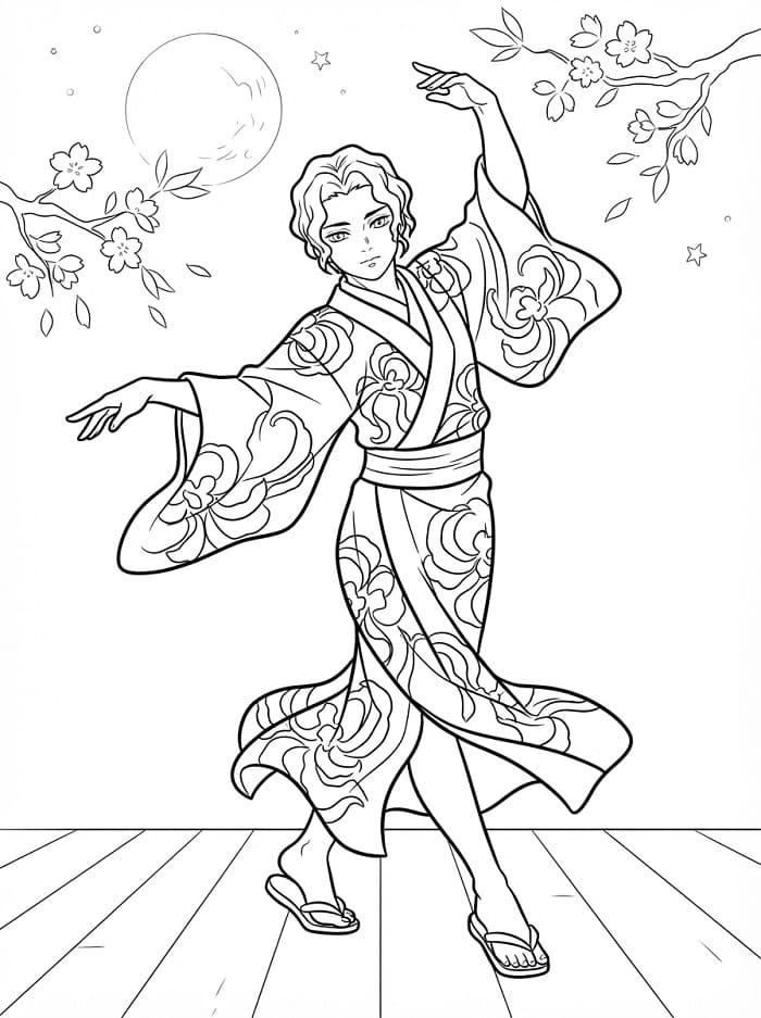 Kibutsuji Muzan Nhảy Múa