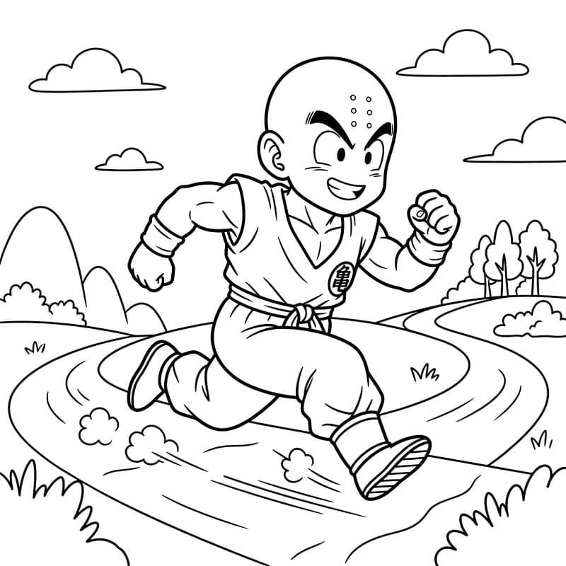 Tô Màu Krillin
