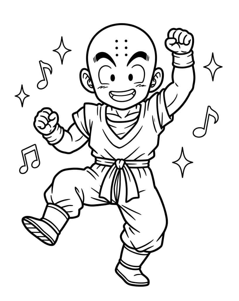 Krillin Vui Vẻ