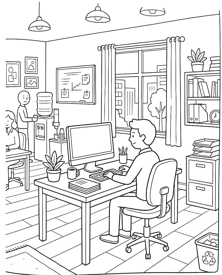 Làm Việc Trong Văn Phòng