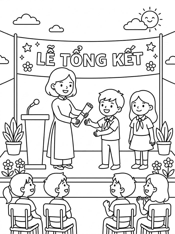 Tô Màu Lễ Tổng Kết