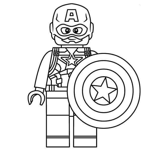 Lego Đội Trưởng Mĩ