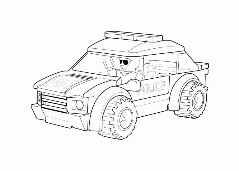 Lego Xe Cảnh Sát