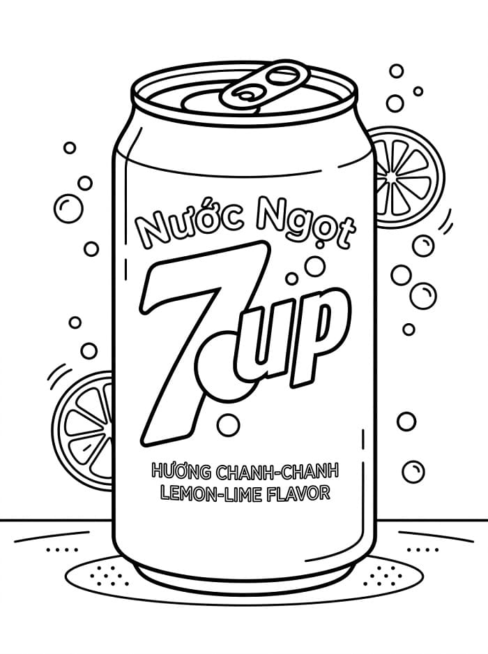 Lon Nước Ngọt 7up