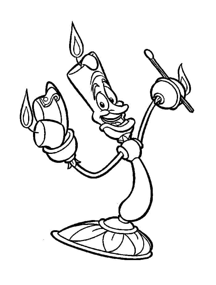 Lumiere Trong Phim Người Đẹp Và Quái Vật