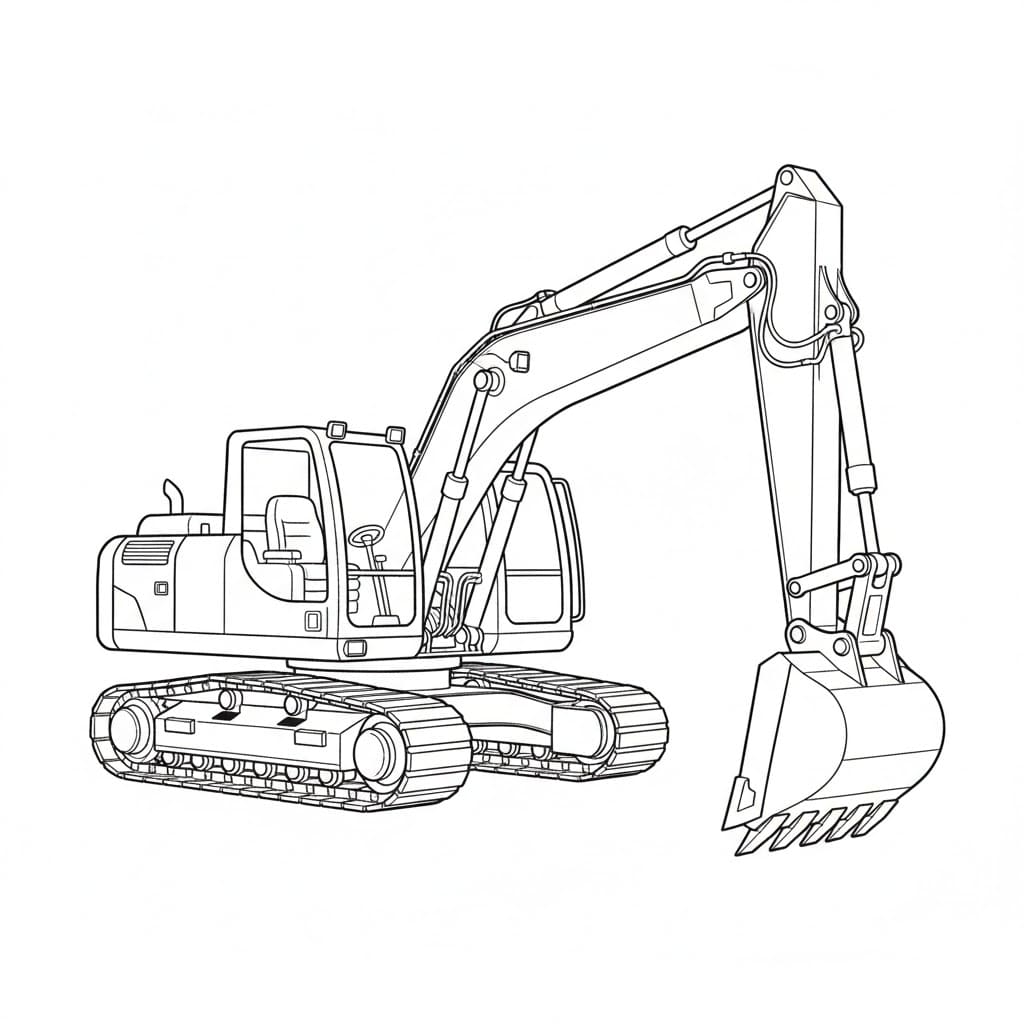 Máy Xúc Cần Dài Chuyên Dụng