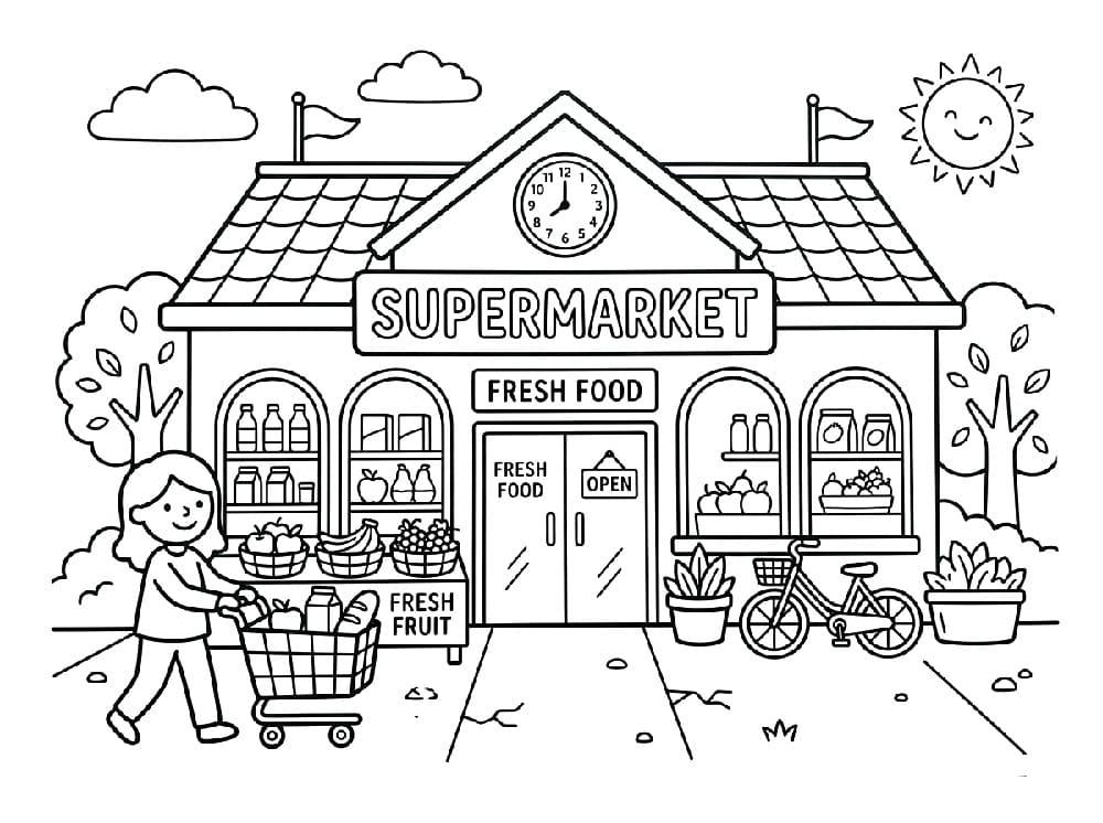 Mẹ Đến Siêu Thị