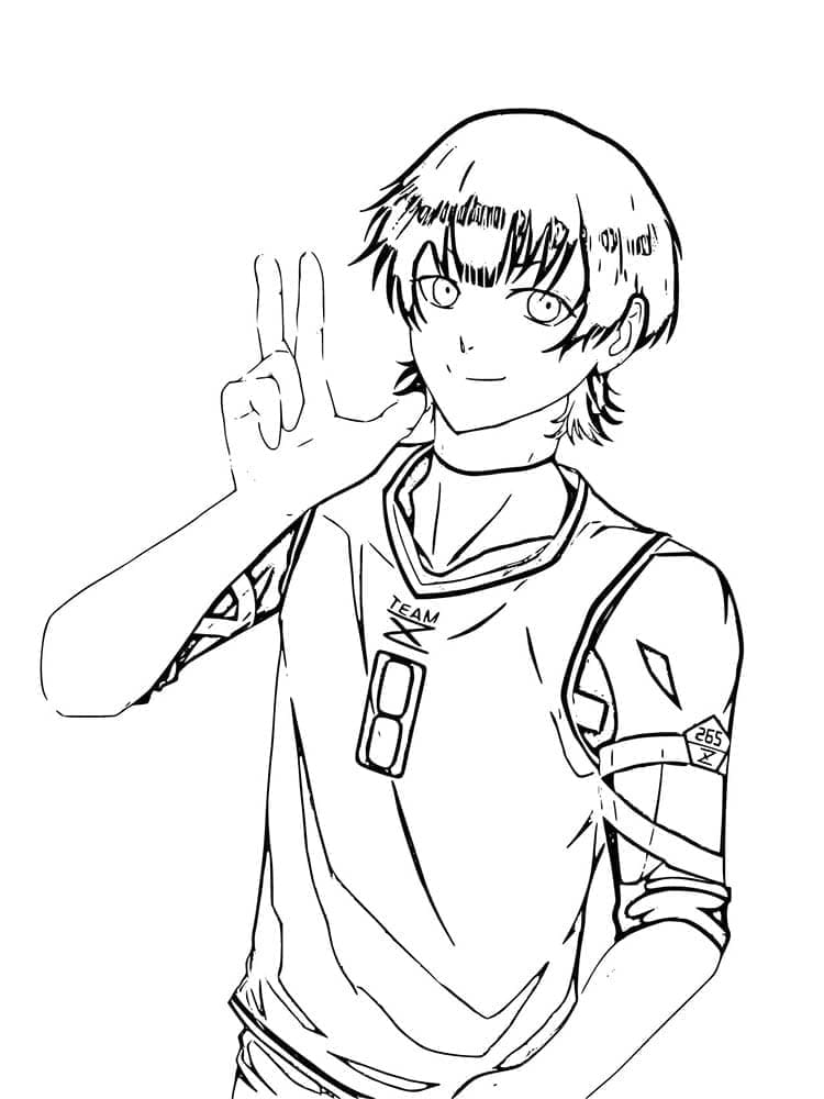 Meguru Bachira Trong Anime Blue Lock