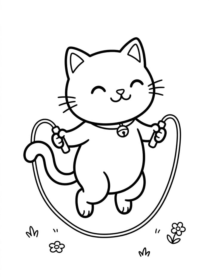 Mèo Con Nhảy Dây