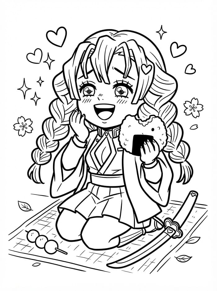 Mitsuri Kanroji Vui Mừng