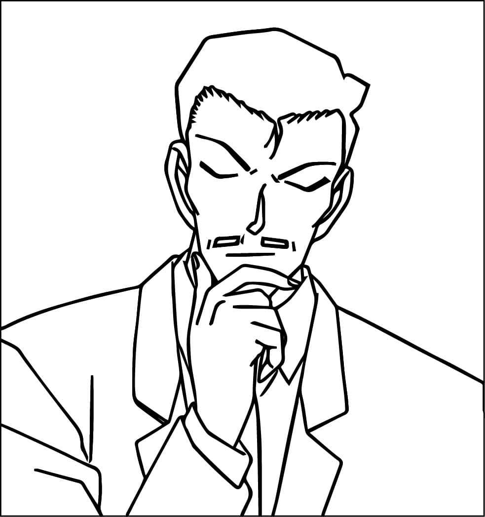 Mori Kogoro Hoạt Hình Conan