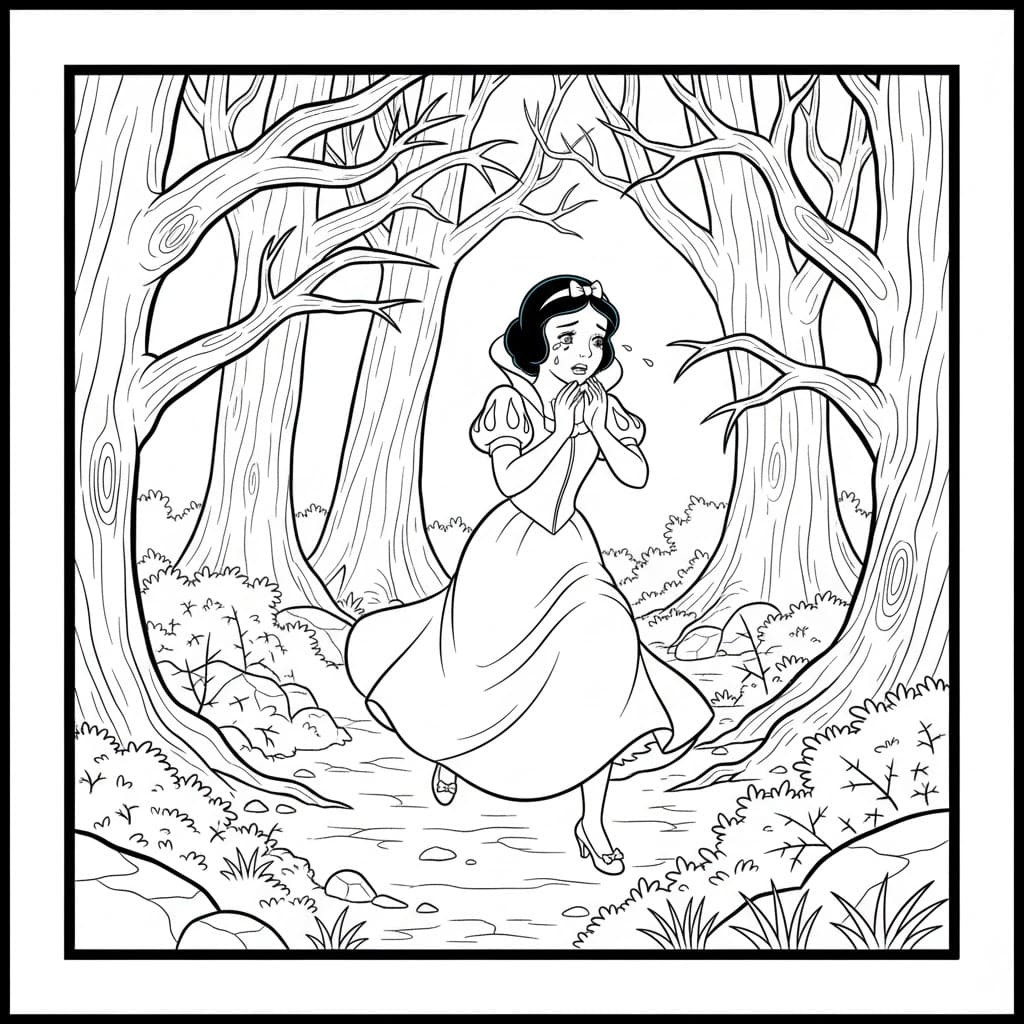 Nàng Bạch Tuyết Ở Trong Rừng