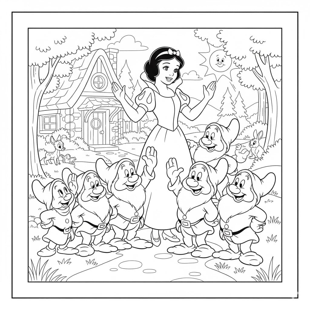 Nàng Bạch Tuyết Xinh Đẹp