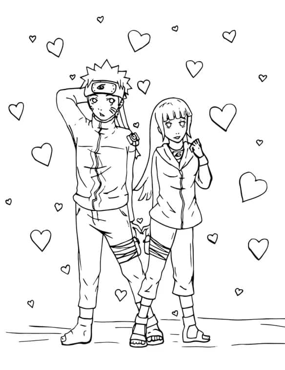 Naruto and Hinata