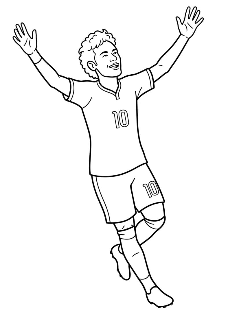 Neymar Đang Ăn Mừng