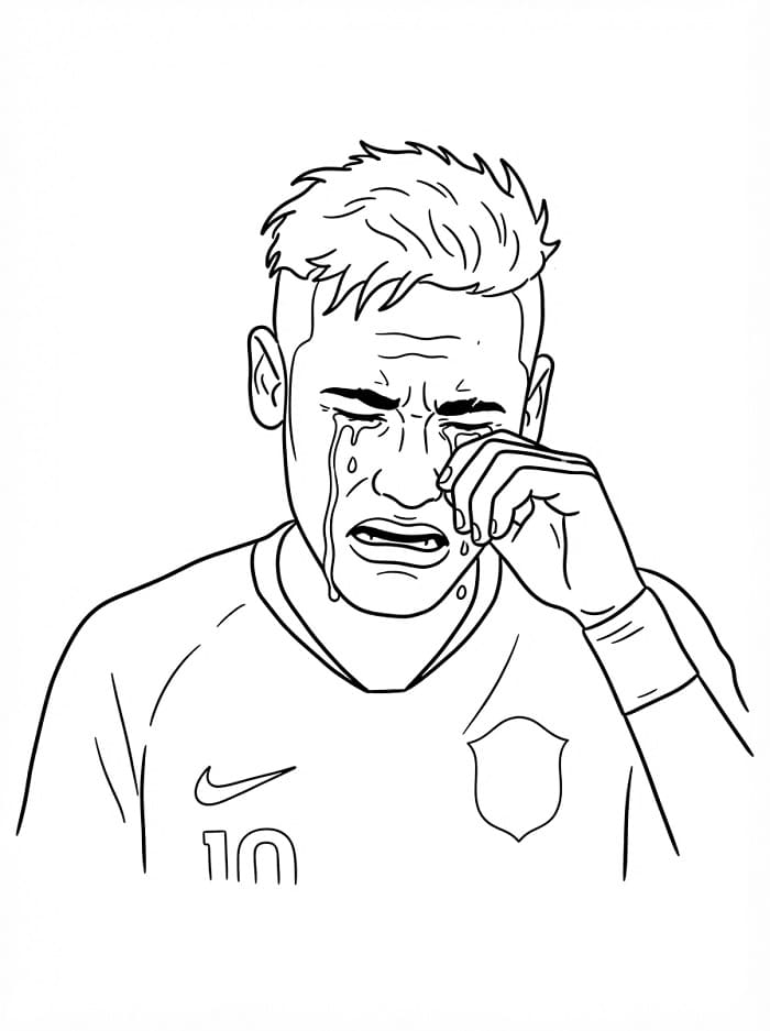 Neymar Đang Khóc