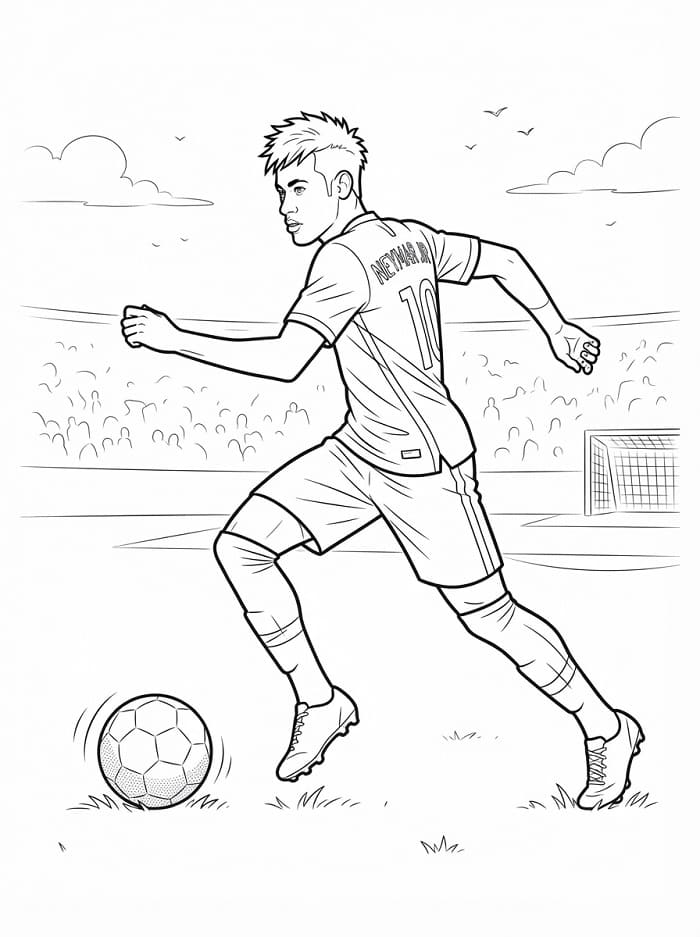 Neymar Trên Sân Cỏ