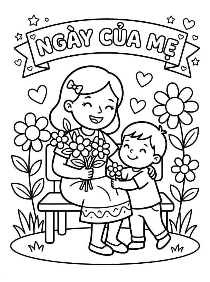 Ngày Của Mẹ Cute
