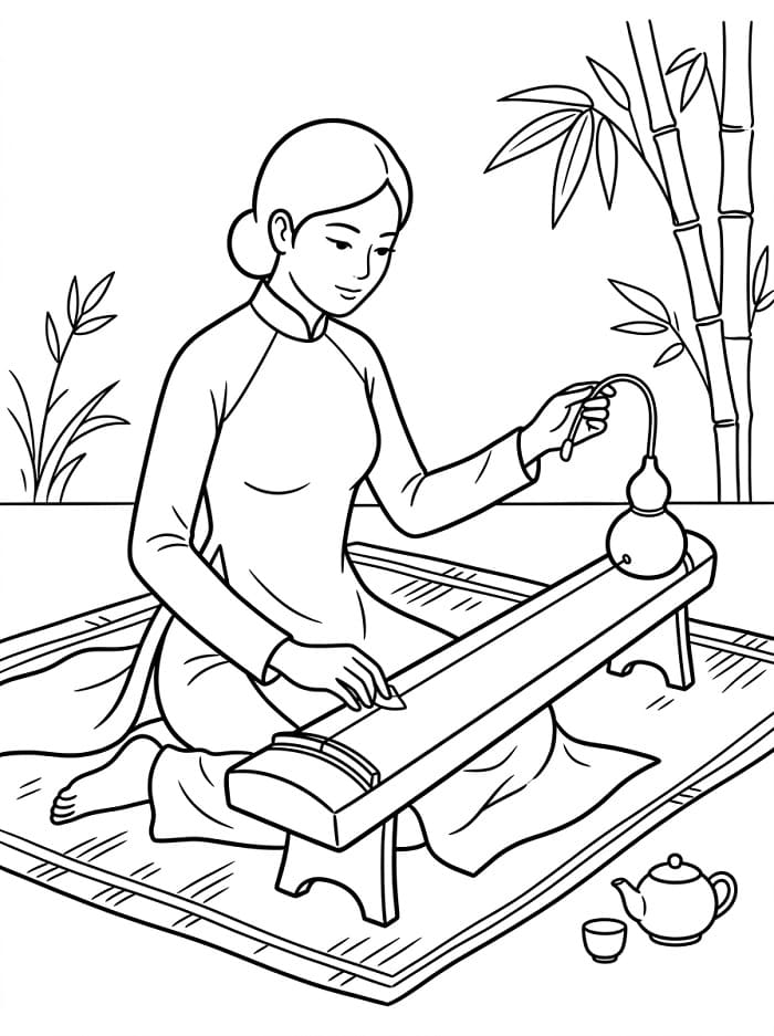 Nghệ Sĩ Đánh Đàn Bầu