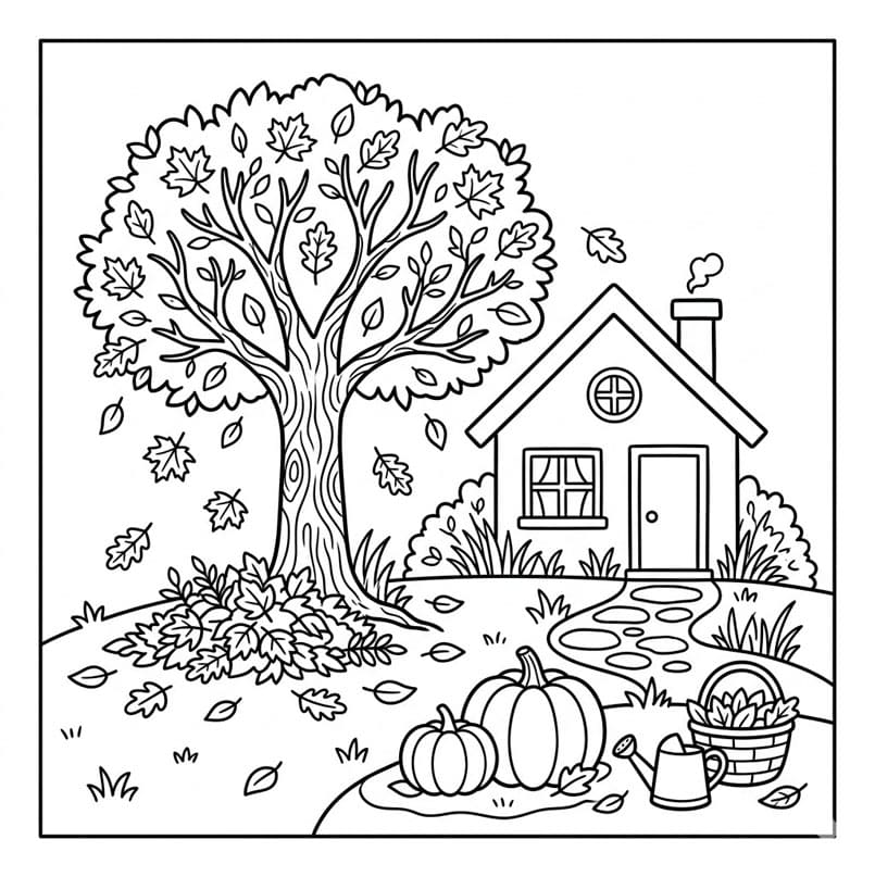 Ngôi Nhà Và Cây Thu