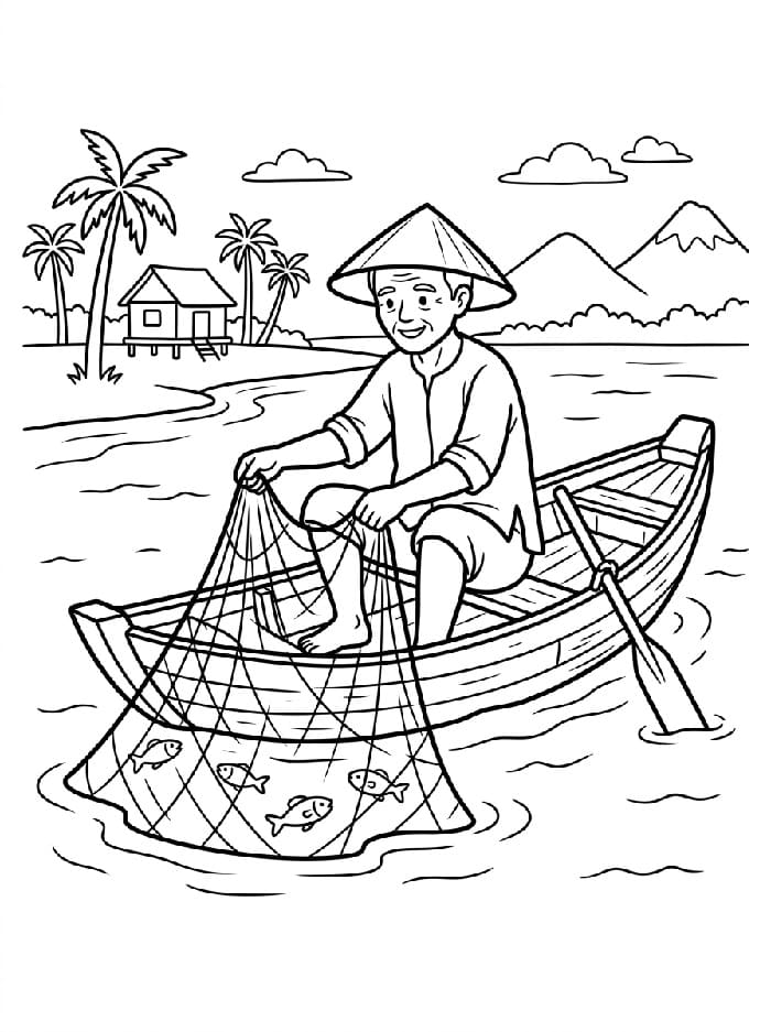 Ngư Dân Thu Lưới