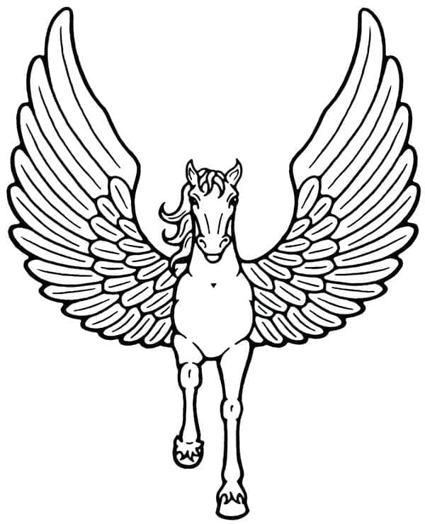 Ngựa Pegasus Cất Cánh