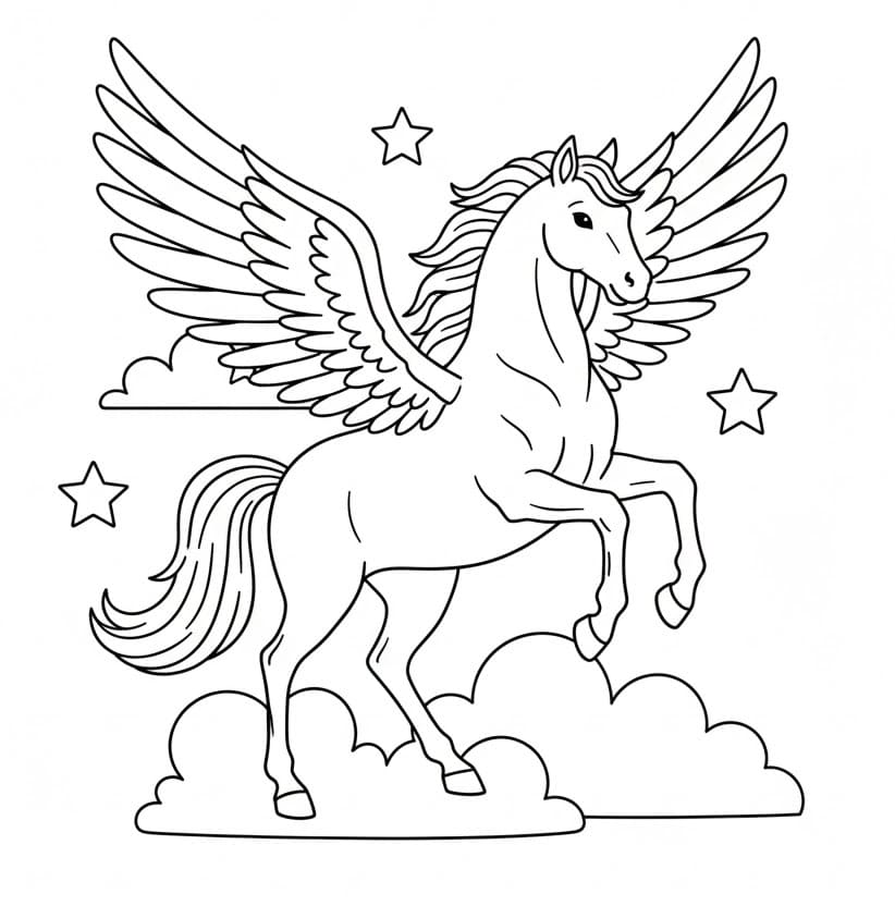 Ngựa Pegasus Rất Đẹp