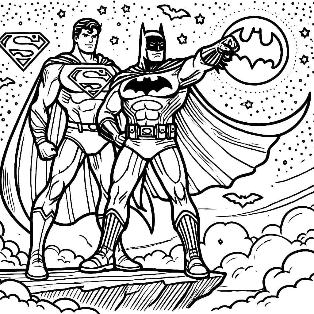 Người Dơi Với Superman