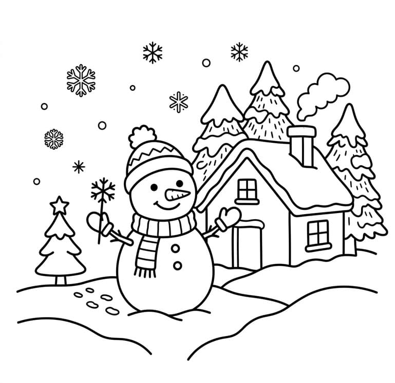 Người Tuyết Bên Hiên Nhà