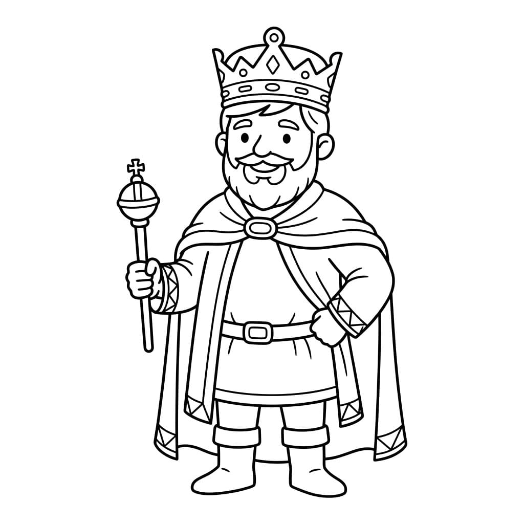 Nhà Vua Cầm Quyền Trượng