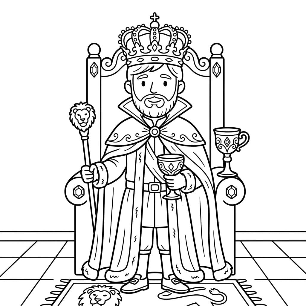 Nhà Vua Ngồi Ngai Báu