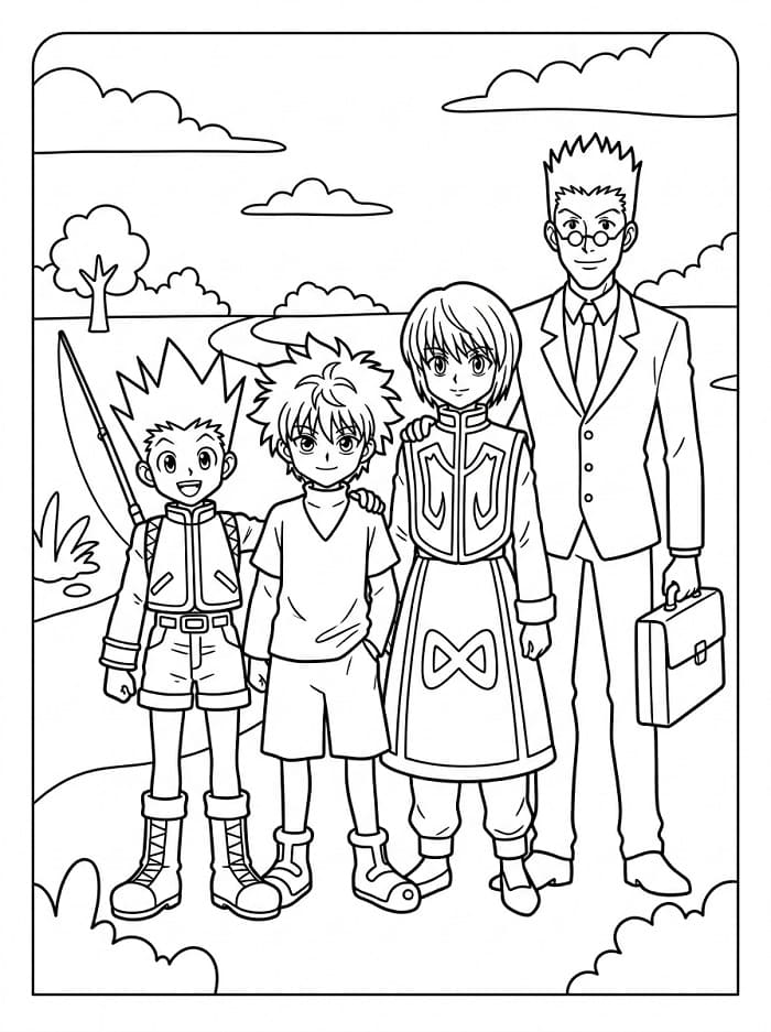 Nhân Vật Anime Hunter x Hunter