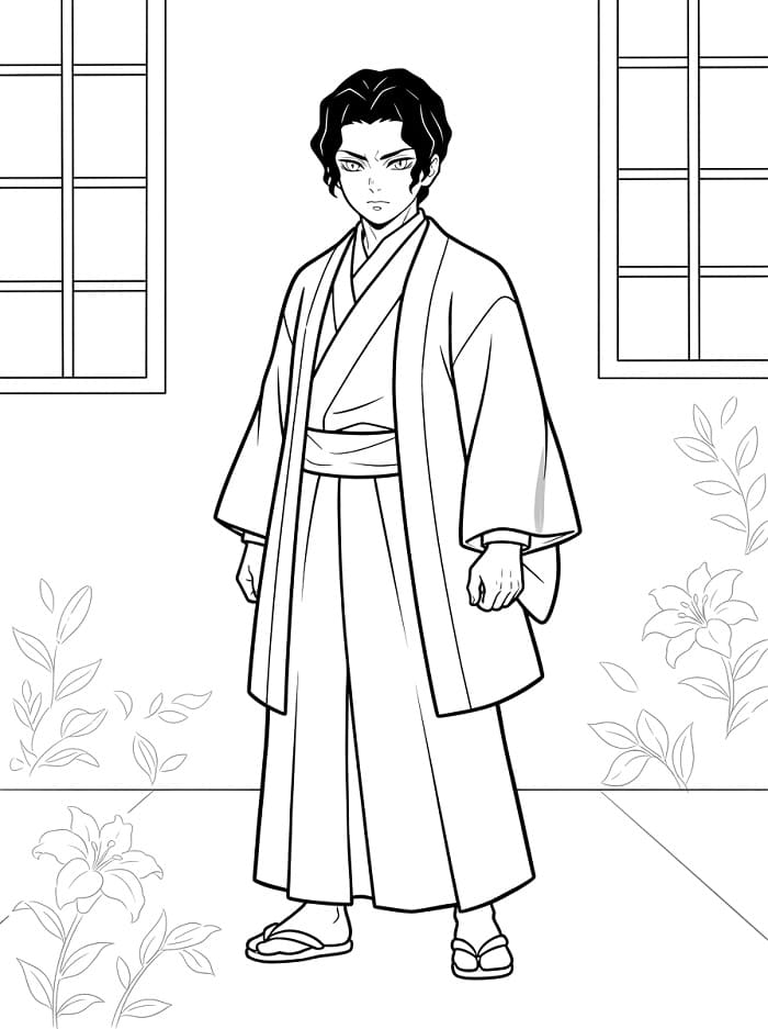 Nhân Vật Anime Kibutsuji Muzan