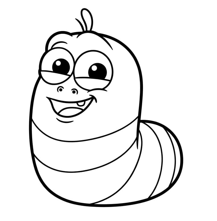 Nhân Vật Ấu Trùng Đỏ Larva