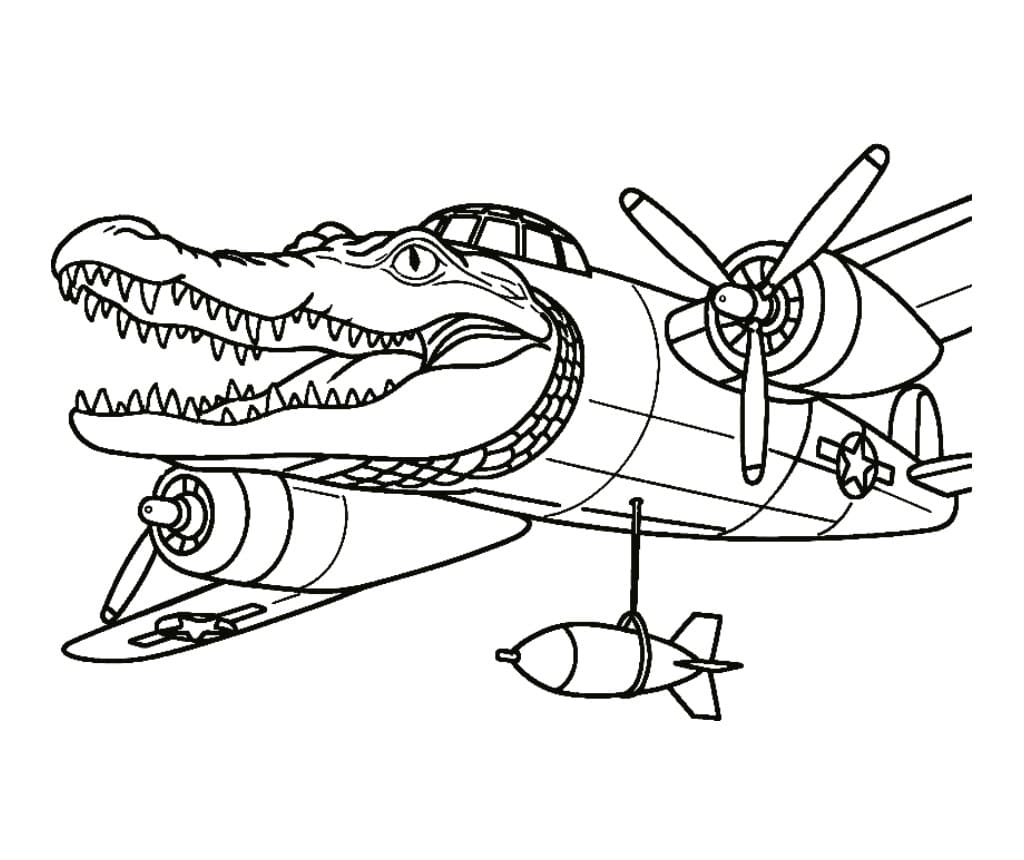 Nhân Vật Brainrot Bombardiro Crocodilo