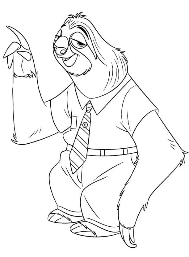 Nhân Vật Flash Trong Zootopia