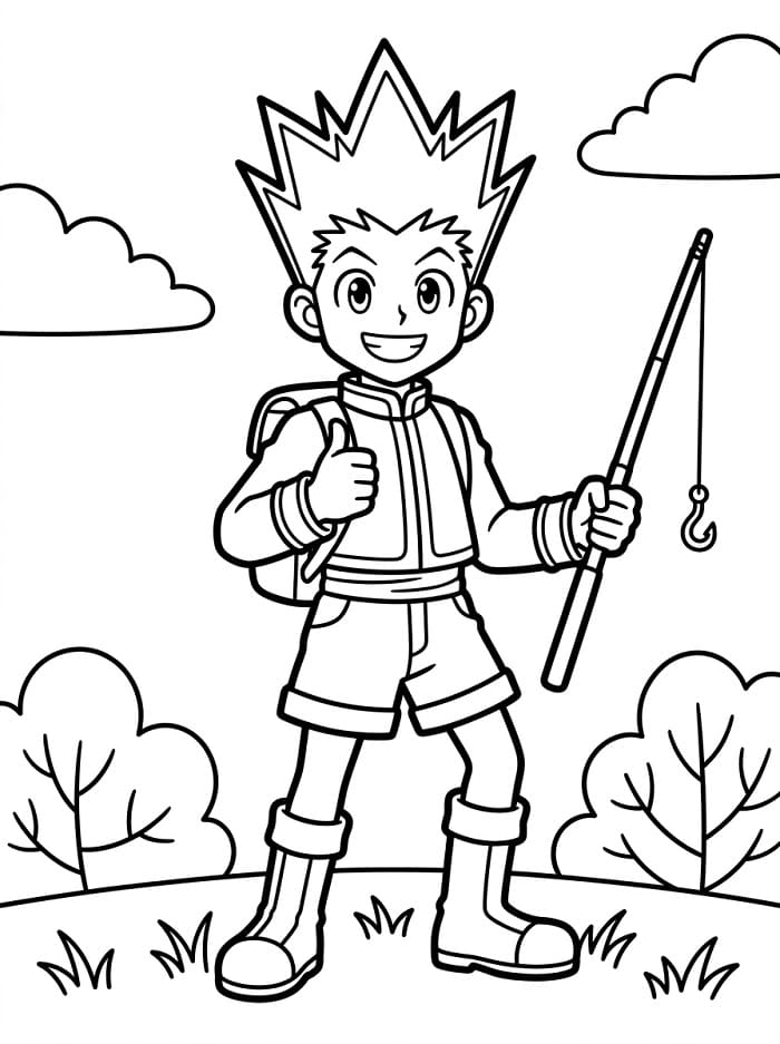 Nhân Vật Gon Trong Hunter x Hunter