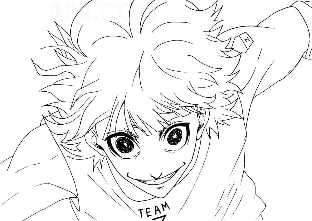 Nhân Vật Meguru Bachira Trong Anime Blue Lock