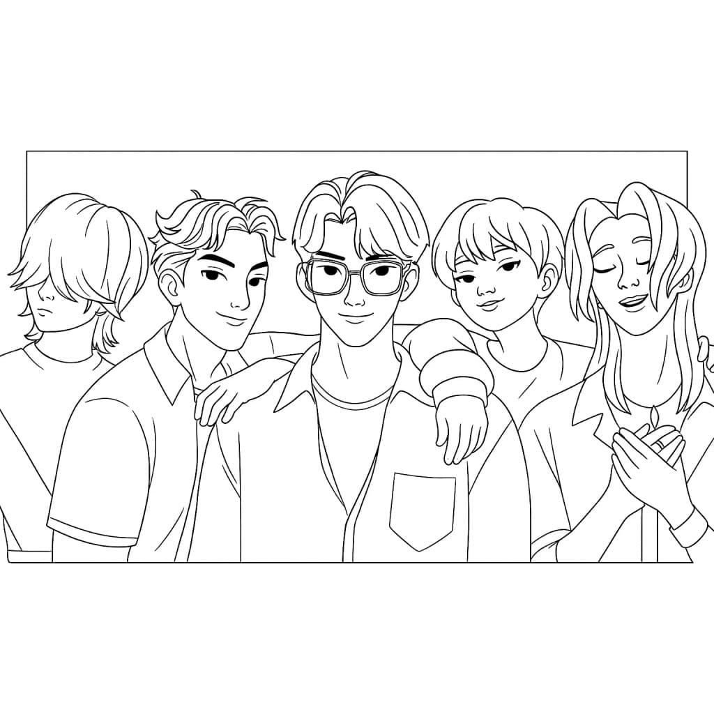 Nhân Vật Nam Thợ Săn Quỷ KPop